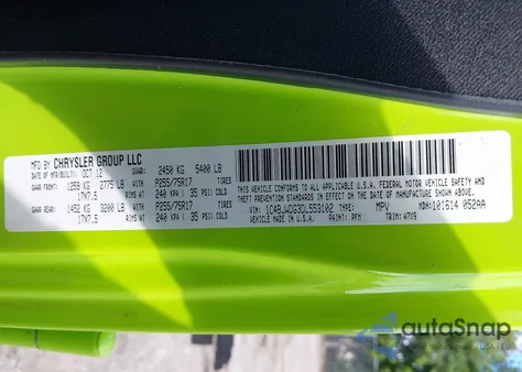 2013 Jeep Wrangler Unlimited Sport z USA, uszkodzony, nr VIN 1C4BJWDG3DL553102